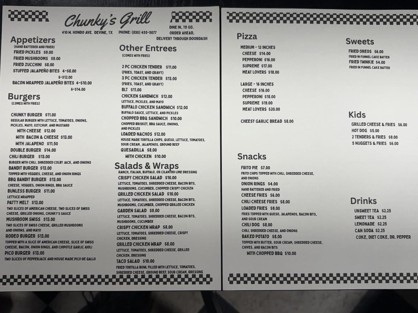 Chunky's Grill